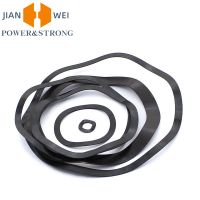 100-1Pcs DIN137B M3 M4 M5 M6 M8 M10 M12 Black Steel 65MN Metal Wave Washers Spring Washer Elastic Gasket Round Wave Cushion