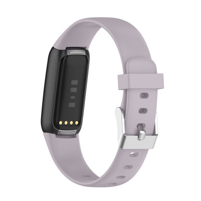สำหรับ Fitbit Luxe วง,ซิลิโคนนุ่มกันน้ำปรับกีฬาสายนาฬิกาสายรัดข้อมือสำรองสำหรับ Fitbit Luxe ฟิตเนสสุขภาพ Tracker Band อุปกรณ์เสริม