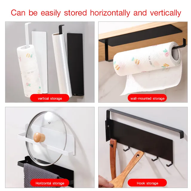 geegofirst PunchFree Multifunctional Roll Paper Towel Holder Lazada PH