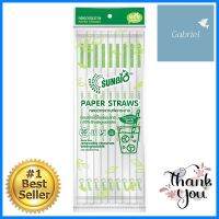 หลอดกระดาษห่อกระดาษ 21 ซม. SUNBIO DI6 35 เส้นPAPER WRAPPED PAPER STRAW 21cm SUNBIO 35 PCS **ใครยังไม่ลอง ถือว่าพลาดมาก**