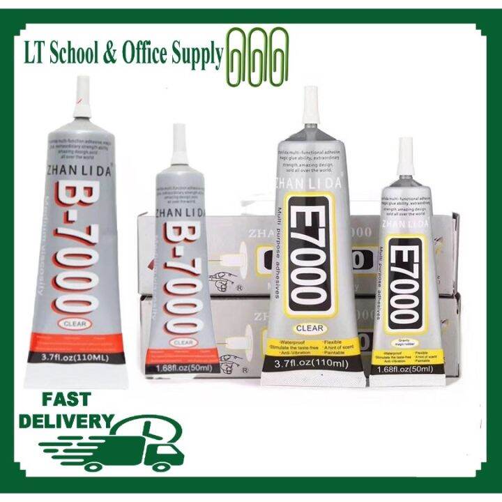 E7000 Fabric multi purpose / B7000 Multi Function adhesive glue Lazada PH