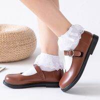 （A So Cute） 1 Pairfor Girl Hallolipotecolor Cotton Breathable RetroCotton Sock