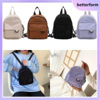 BETTERFORM แฟชั่น เล็กไปหน่อย การเดินทาง กระเป๋าถือ Bookbags นักเรียน กระเป๋าเป้สะพายหลังขนาดเล็กสำหรับผู้หญิง เป้สะพายหลัง