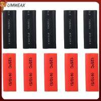 UMMEAX เทอร์มินัลเชื่อมต่อ10Pcs ใช้งานหนักพร้อมท่อลดความร้อนสายเชื่อมแบตเตอรี่ขั้ววงแหวนปลายสายแบตเตอรี่