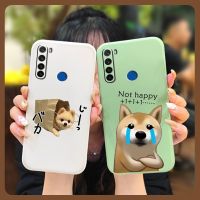 Back Cover Simplicity Phone Case For Redmi Note 8T Lens bump protection Cartoon Lens package Skin feel silicone cute