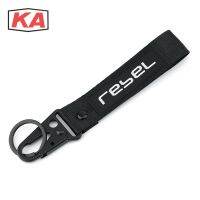 Cut☃พวงกุญแจรถมอเตอร์ไซค์เคสสำหรับ Honda ที่ใส่พวงกุญแจกบฏ300 500ซม. X Rebel300กบฏ500 CMX300 CMX500โซ่กุญแจพวงกุญแจ Moto