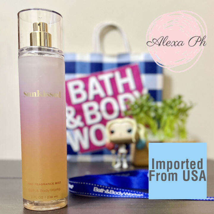 Bath and Body Works, SUNKISSED, Fine Fragrance Mist (236 ml) Lazada PH