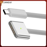 UMMEAX A2442 A2485 A2681 Pd 140W สายชาร์จไฟ USB Type C ถึง MagSafe 3 แม่เหล็กแบบแม่เหล็ก ตัวแปลงสัญญาณ สายชาร์จไฟ