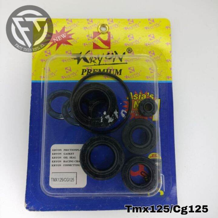 Motorcycle Oring Oil seal set for Tmx125 155 CT100 CB110 125 CG125
