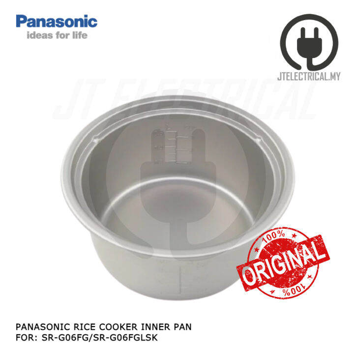 Panasonic SRG06FG Rice Cooker Inner Pan SRG06FGLSK Lazada