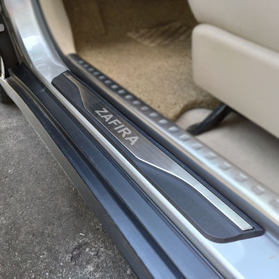 For Car Sticker Accessories Opel Zafira 2016 Stainless Steel Door Sill Strip Trim Scuff Plates Guard Protector Auto Styling 2019
