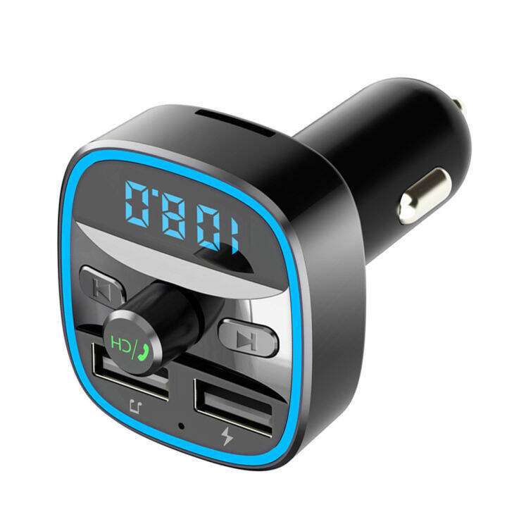 T25 Car Bluetooth-compatible 5.0 FM Transmitter MP3 Player Fast ...