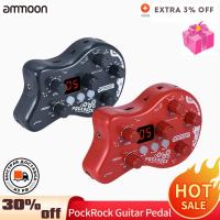 Ammoon Guitar Pedal PockRock Portable Guitar Effect Pedal Guitar Multi-Effect Processor Pedal Effect Electric Guitar Accessories