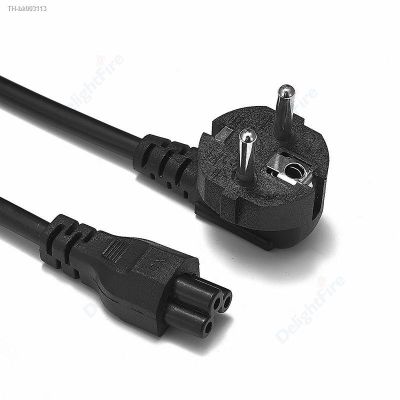 ❒☑ EU Power Cable Laptop 3-pin Power Adapter Cord Charger Plug Extension Cord For HP Dell Toshiba Sony ASUS Lenovo Samsung Notebook