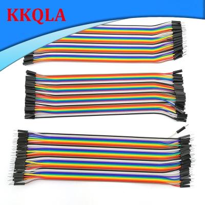 QKKQLA 20Cm 40Pin Male To Male Female To Female To Male Jumper Wire Line Eclectic Connector Cable Cord  F/M