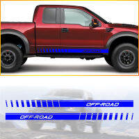 【Chat-support】 Pick-Up Truck Car Side Stripes Side Skirts สติ๊กเกอร์กราฟิกสำหรับ Nissan D22 Frontier Titan