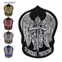 AHYONNIEX 1 Pc High Quality 3D Three-Dimensional Embroidery Armband Badge Flag ST.Michael Protectus Cloth Sticker Patch DIY Sewing Machine Parts  Acce