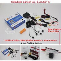 For Mitsubishi Lancer EX Evolution X Car Parking Sensor Sensors Auto Rear View Sensor Reverse Camera Alarm System