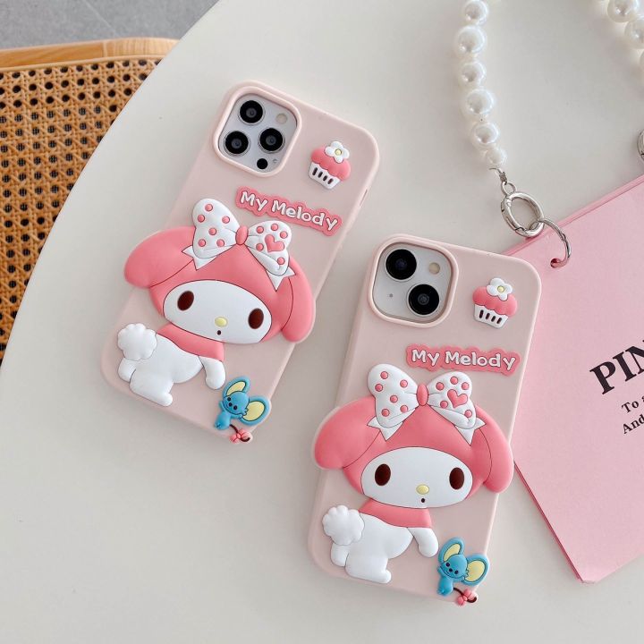 cs111-ลายmelody-เคสโทรศัพท์งานซิลิโคน-สินค้าพร้อมส่ง-อ่านรายละเอียดก่อนสั่ง