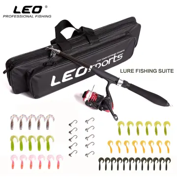 Leo Fishing Rod And Reel Combos Telescopic Fishing Pole With