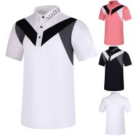 FootJoy✟ MARK LONA Golf clothing mens short-sleeved T-shirt sweat-absorbing breathable outdoor sports polo shirt jersey quick-drying clothes