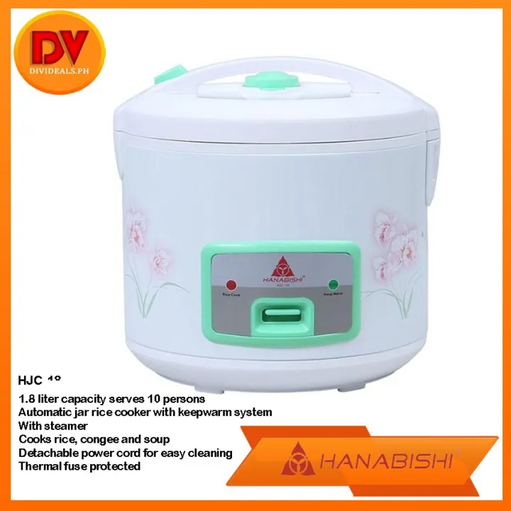 How To Cook Adlai In Rice Cooker Hanabishi HJC18 Jar Type Rice Cooker
