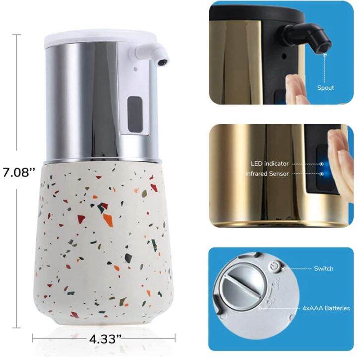 automatic-soap-dispenser-touchless-ceramic-liquid-soap-dispense-hands-free-dish-soap-dispenser-ipx6-waterproof