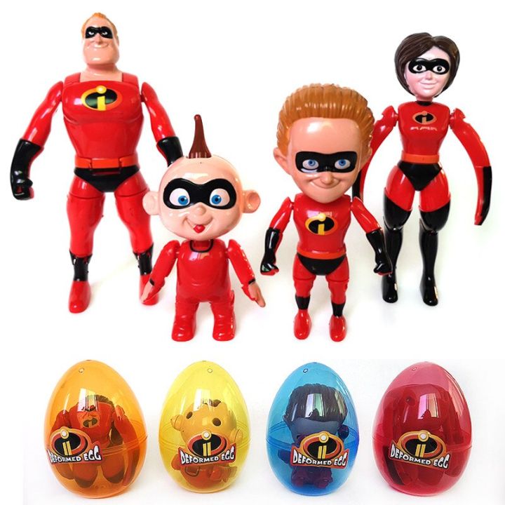 4รูปแบบดิสนีย์เหลือเชื่อ2รูปแบบไข่ของเล่นนาย-incredibles-dash-parr-jack-หุ่นไข่สำหรับเซอไพรส์เด็ก