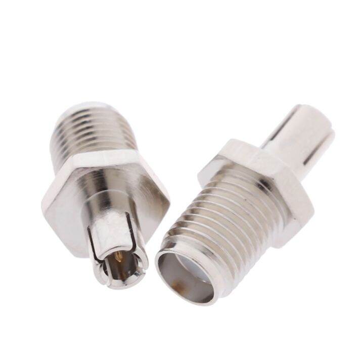 2pcs-rf-coaxial-adapter-sma-to-ts9-coax-jack-connector-sma-female-jack-to-ts9-male-plug-silver-electrical-connectors