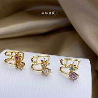 Avantgarde.bkk ?? Liana ear cuff (brass+18k) 120/ชิ้น