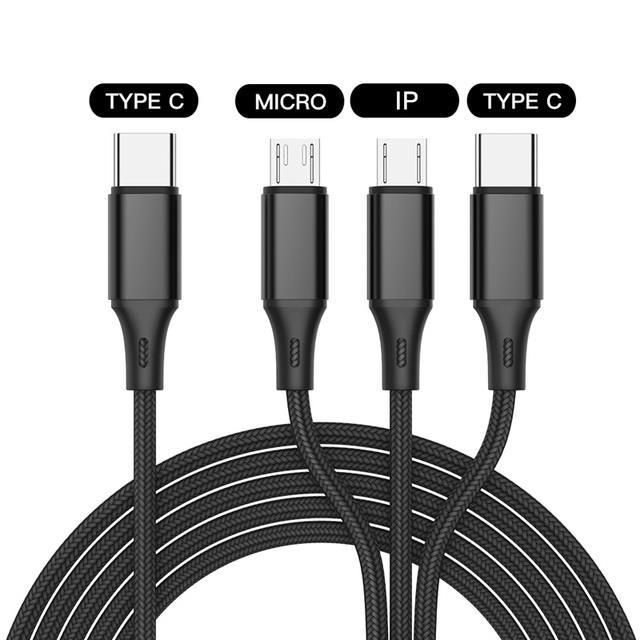 a-lovable-3in1ctype-c-ถึง-type-cusb-8pinpdc-chargercharge-usbc-fortablet-tipo-c-3-in-1-cord