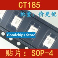 【cw】 10PCS SMD optocoupler CT185GB(T1) 4 compatible with TLP185GB coupler new SOP4