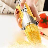 Corn Stripper Cutter Corn Shaver Peeler Melon Fruit Planing Corn Sheller Thresher Kitchen Tools Cob Remover 304 Stainless Steel Graters  Peelers Slice