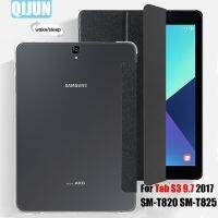 （Hoshi electron）สำหรับ SamsungTab9.7 Quot; 2017แท็บเล็ต CaseWake ปก F Unda FlipTri พับแขนยืนกรณีสำหรับ SM-T820 T825