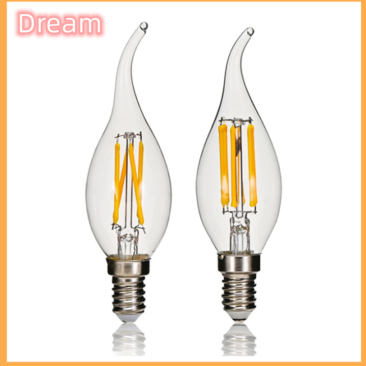 จัดส่งที่รวดเร็ว-หลอดไฟแก้ว-ac180-240v-ไส้หลอดไฟไฟ-led-เอดิสันย้อนยุค4w-e14ใหม่