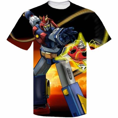 Voltes V 3D all print man 3D T Shirt Fully sublimated short sleeves SizeS-5XL