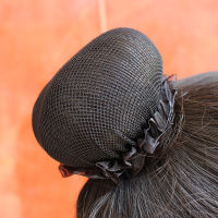 Black Crochet Hair Net Ballet Dance Hair Bun Skating Hair Snoods Women Hair Accessories