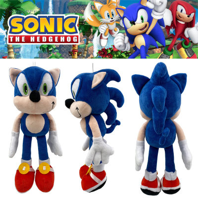 RAE 30cm Sonic Boom Plush Doll PP Cotton Sonic Soft Blue Plush Toy for Children Birthday Gifts