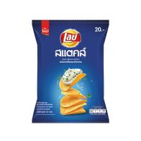 [ส่งฟรี!!!] เลย์ สแตคส์ มันฝรั่งทอดกรอบ รสซาวครีมและหัวหอม 50 กรัม x 6 ซองLays Stax Potato Chips Sour Cream &amp; Onion Flavor 50g x 6 Bags