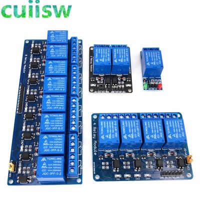 【Worth-Buy】 โมดูลรีเลย์ Dc ที่มีบอร์ดทริกเกอร์ระดับออปโตคัปเปลอร์สำหรับโมดูลรีเลย์สำหรับบอร์ดบอร์ดบอร์ดบอร์ดบอร์ดบอร์ดส่งสัญญาณสำหรับ Arduino 1 2 4 8 Ch