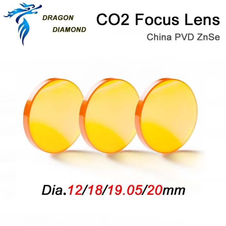 co2-focus-lens-china-pvd-znse-dia-12-18-19-05-20-mm-fl38-1-50-8-63-5-76-2-101-6-mm-for-laser-engraver-machine