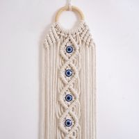 Hand-woven Color Macrame Wall Hanging Ornament Bohemian Craft Decorations Gorgeous Tapestry For Home Bedroom Dropshipping