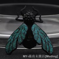 ℗  zlxgirl Enamel Insect Brooches for Men Jewelry colorful Brooch Bouquet Hijab Accessories