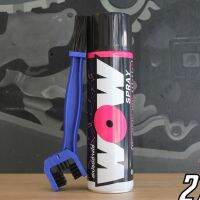 ( โปรสุดคุ้ม... ) สเปรย์ล้างโซ่ WOW ขนาด 600 ML. (ใหญ่) แถมฟรี แปรงขัดโซ่ มูลค่า 150฿ สุดคุ้ม เฟือง โซ่ แค ต ตา ล็อก เฟือง โซ่ เฟือง ขับ โซ่ เฟือง โซ่ คู่