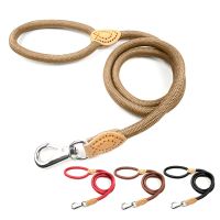 Strong Dog Leash Pet Traction Rope Nylon Training Running Collar Leashes for Big Small Medium Dogs Outdoor Walking Puppy Leads