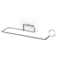 Stainless Steel Tissue Holder Kitchen Towel Rack Self Adhesive Bathroom Toilet Roll Paper Storage Dispenser