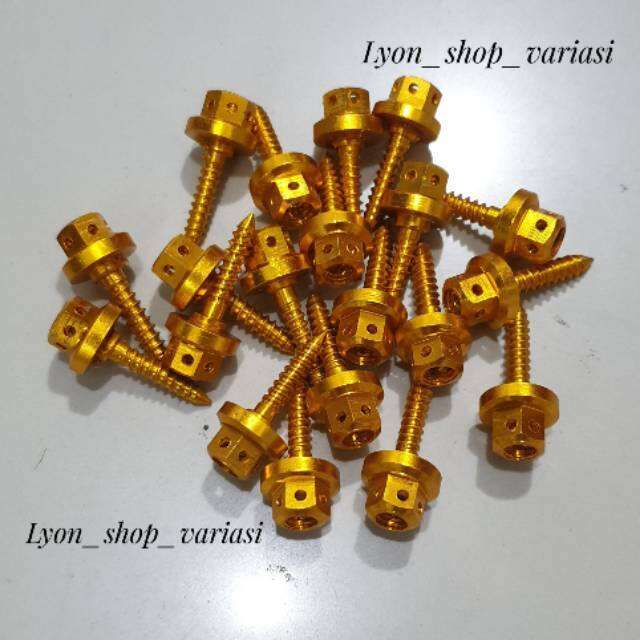 Baut Body Probolt Cnc Honda Yamaha Universal Lazada Indonesia