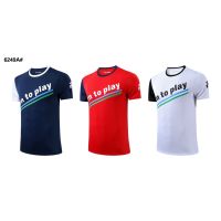 ♙◙ 2022 Yonex short-sleeved badminton shirt UNIX short-sleeved sports t-shirt men’s and women’s badminton game jacket