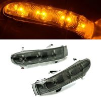 【สต๊อกพร้อมแล้ว】ไฟสัญญาณเลี้ยว LED สีเทาสำหรับ W215 Mercedes/กระจกมองข้าง W220