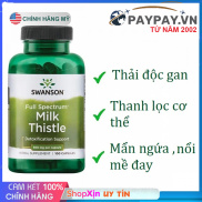 Viên uống giải độc gan hổ trợ chức năng gan Swanson Full Spectrum Milk